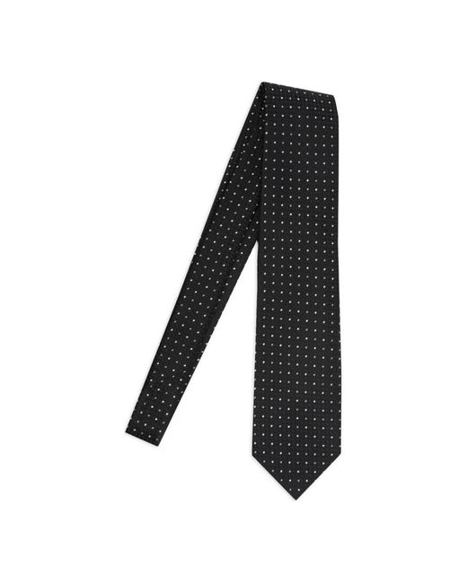 Tom Ford Micro Design Krawatte in Black für Herren