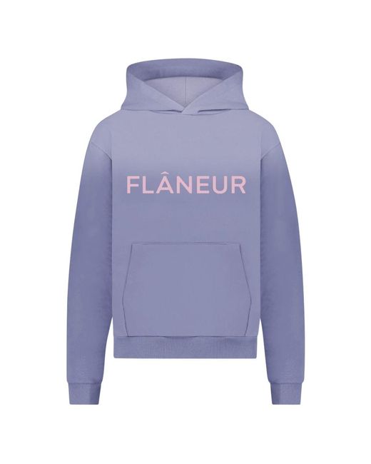 flâneur Hoodies in het Blue voor heren