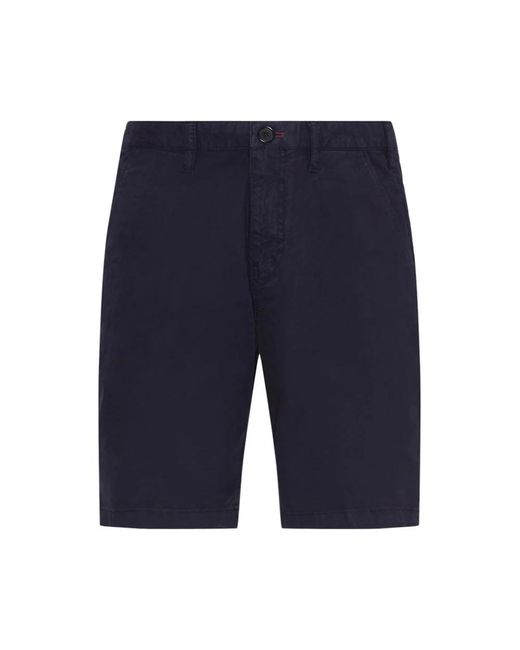 Shorts casual in misto cotone elastan di PS by Paul Smith in Blue da Uomo