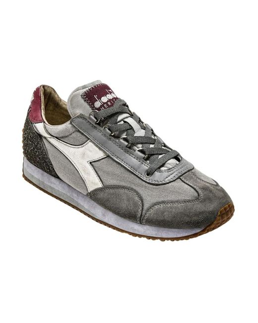 Diadora Gray Sneakers for men