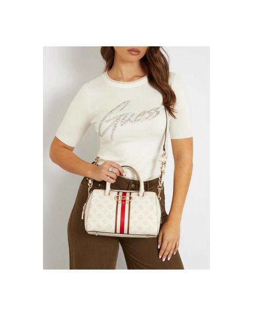 Bags > handbags Guess en coloris White