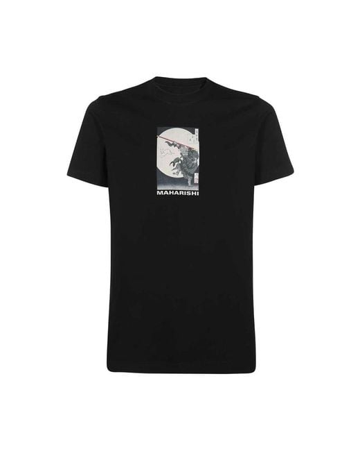 Maharishi Black T-Shirts for men