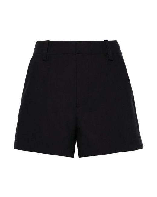 Zadig & Voltaire Black Schwarze tailored shorts