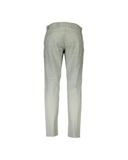 Dockers Gray Slim-Fit Trousers for men