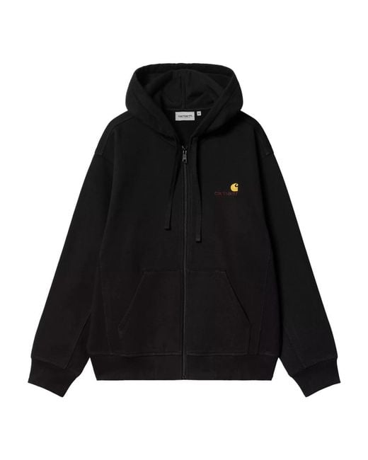 Carhartt Black Zip-Throughs for men