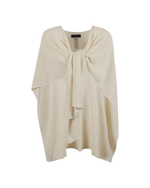 Fabiana Filippi Natural Gelbe Pullover Für Frauen