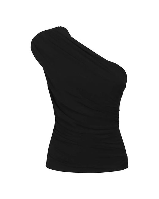Tory Burch Black Sleeveless Tops