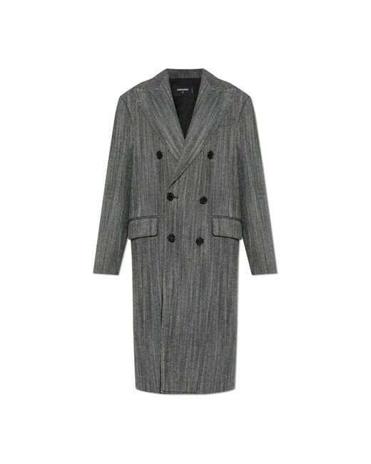 DSquared² Wollen Jas in het Gray voor heren