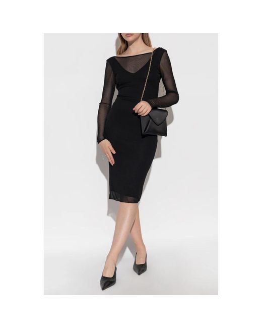 Max Mara Kleedjes ,Zwart ,Jurk Nasello in het Black