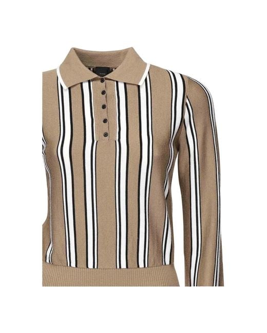 Pinko Black Round-Neck Knitwear