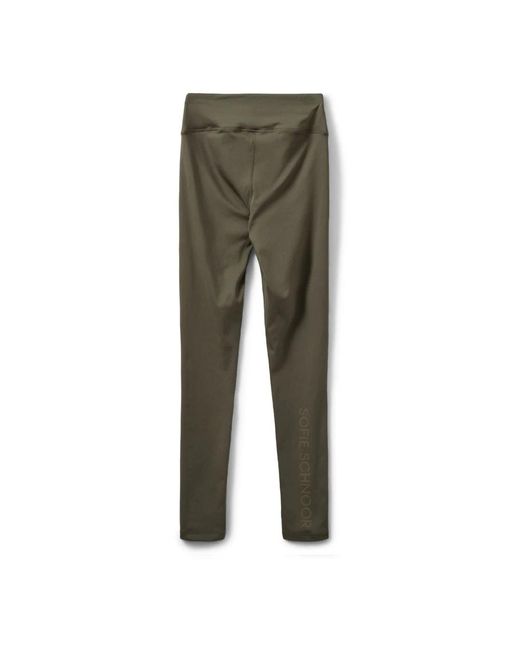 Sofie Schnoor Broeken ,Groen ,Leggings in het Green