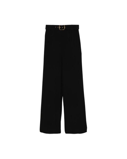 Zimmermann Black Wide Trousers