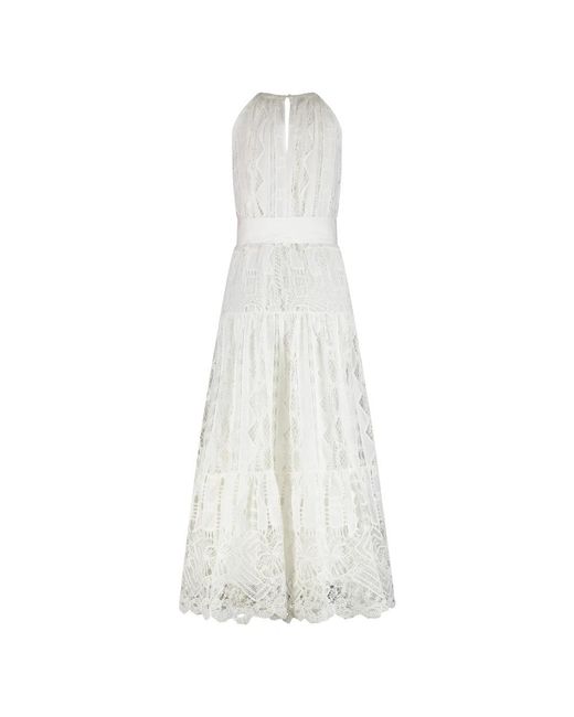 Pinko White Maxi Dresses