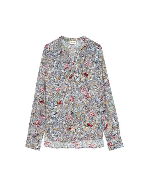 Blouses Zadig & Voltaire de color Gray