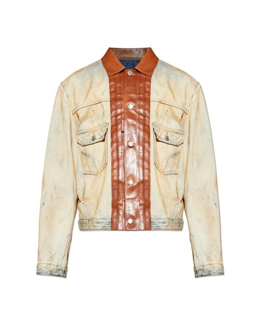 Denim Jackets DSquared² de hombre de color Natural