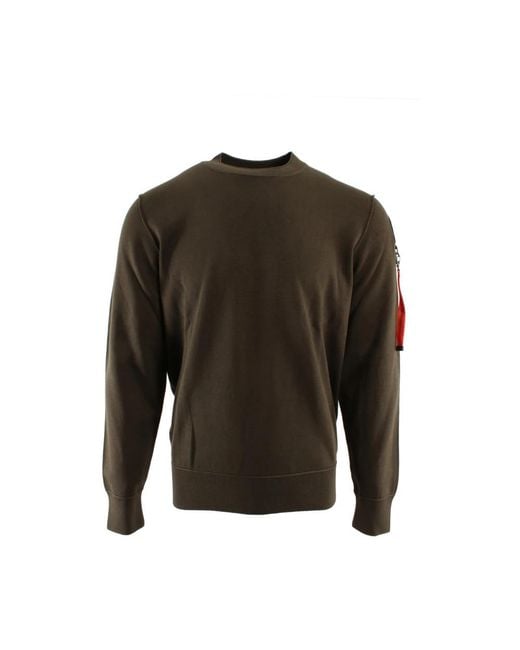 Parajumpers Green Sweatshirts for men