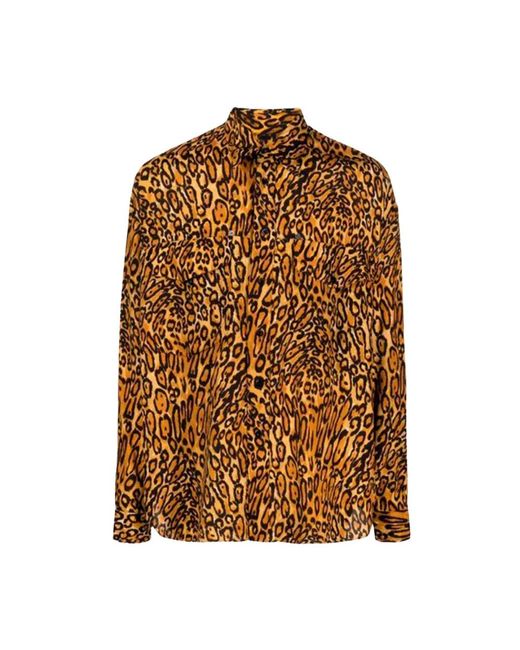 Moschino Brown Casual Shirts for men