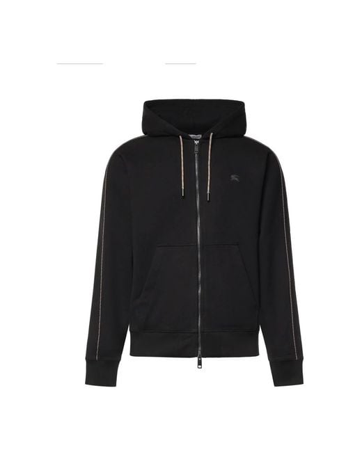 Burberry Black Zip-Throughs for men