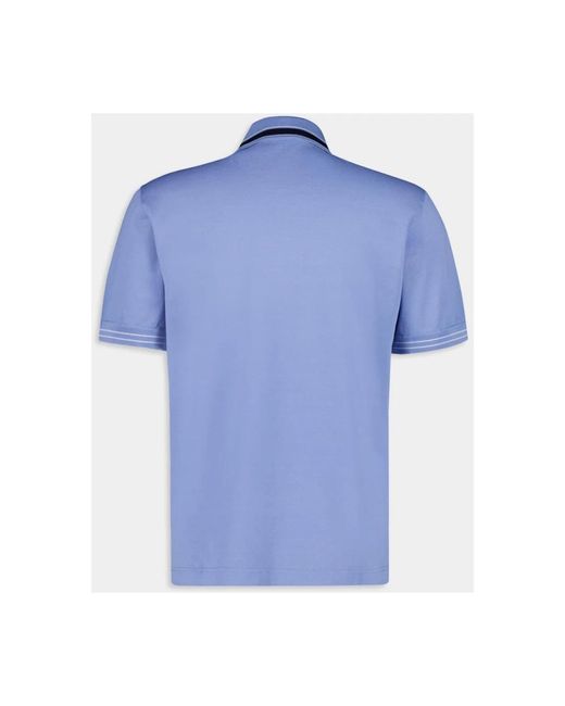 Ferragamo Blue Polo Shirts for men
