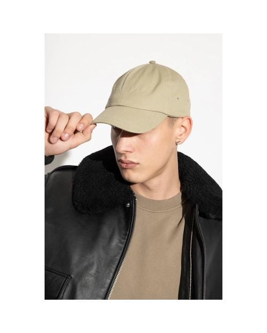 Burberry Accessoires ,Groen ,Katoen Baseballpet in het Natural voor heren