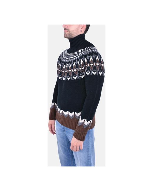 Dondup Blue Turtlenecks for men