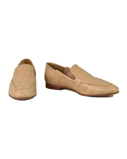 Max Mara Natural Loafers