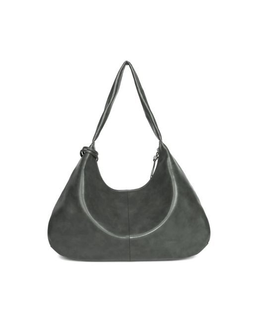 Ganni Gray Shoulder Bags