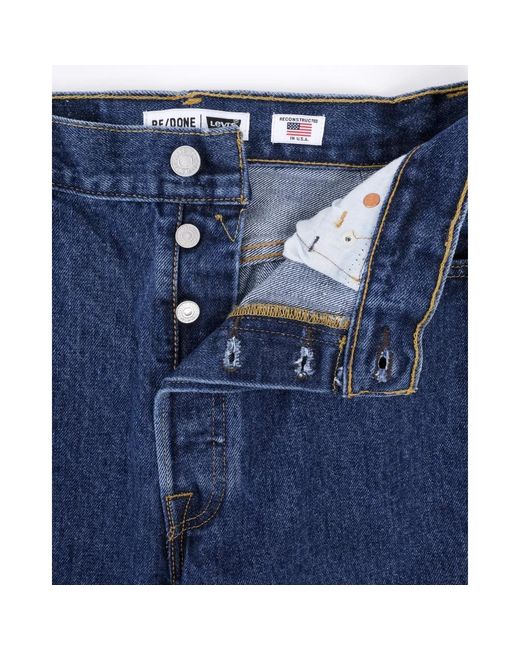 Re/done Blue Vintage 90's lockere denim jeans