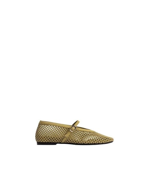 Poeve Green Ballerina Shoes