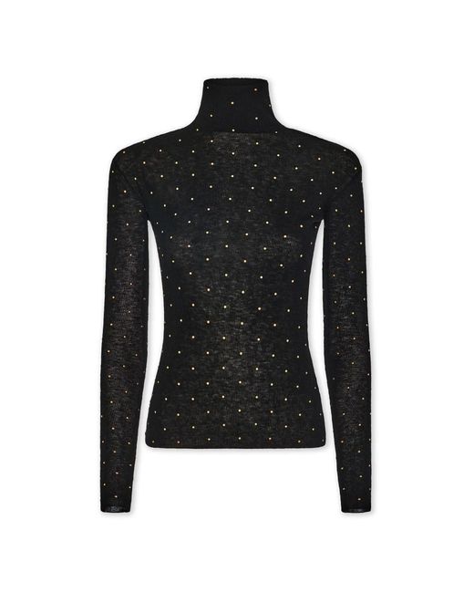 Rabanne Black Turtlenecks
