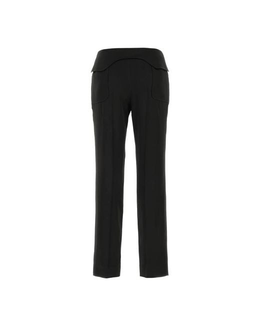 Tom Ford Broeken ,Zwart ,Panelen Straight-Leg Broek in het Black