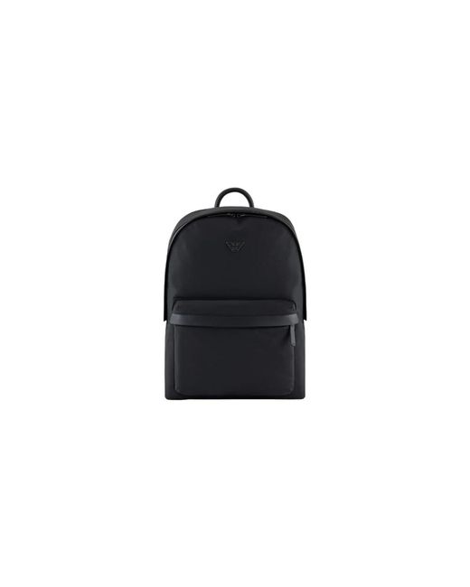 Emporio Armani Black Backpacks for men