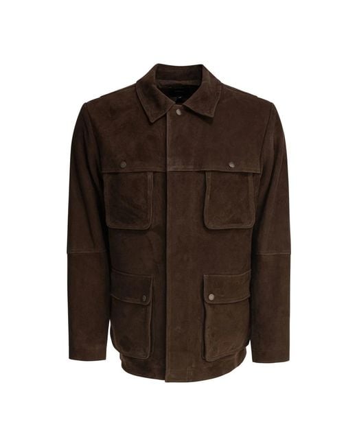 Vince Brown Light Jackets for men