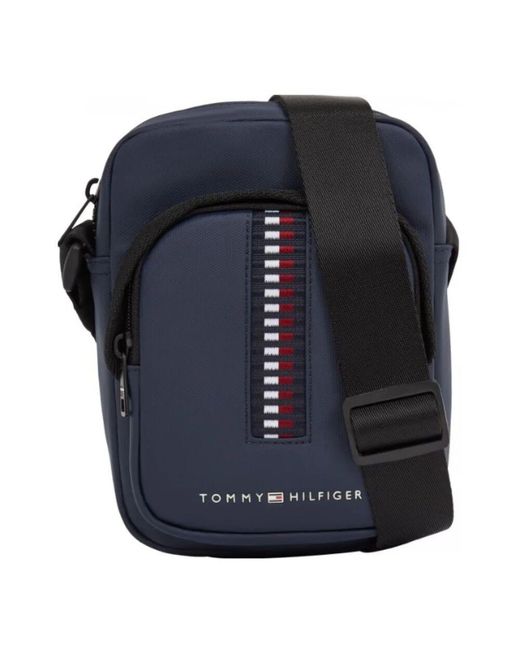 Tommy Hilfiger Mini reporter tasche in Blue für Herren