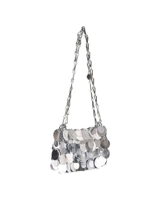 Rabanne White Shoulder Bags