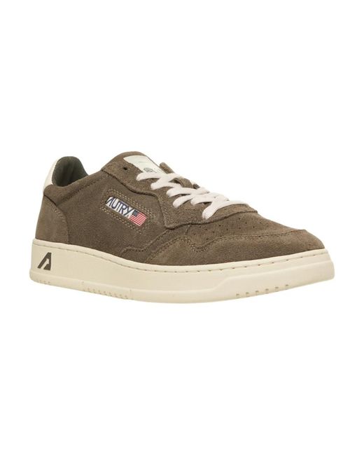 Autry Brown Medalist Low' Sneakers for men