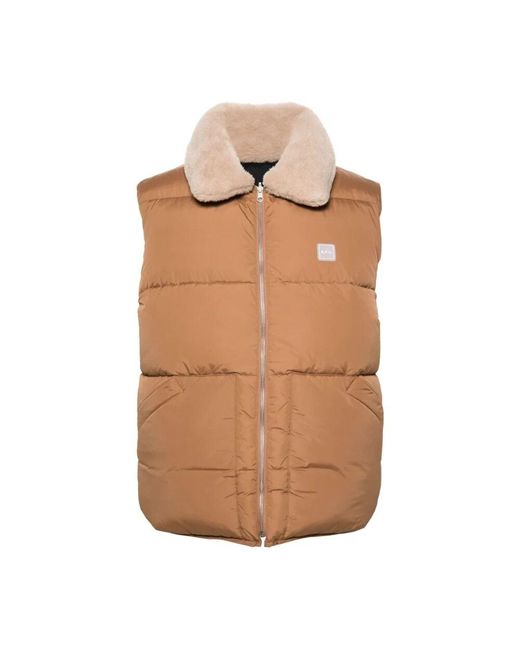 A.P.C. Leichte daunenweste in Brown für Herren