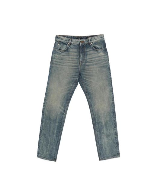 Balmain Blue Loose-Fit Jeans for men