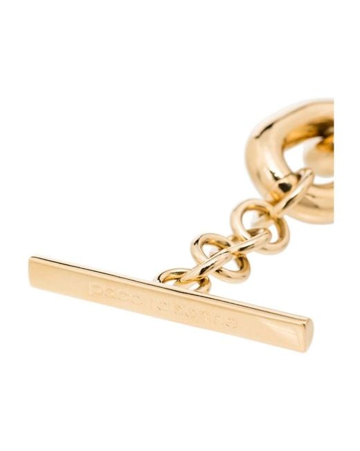 Necklaces Rabanne de color Metallic