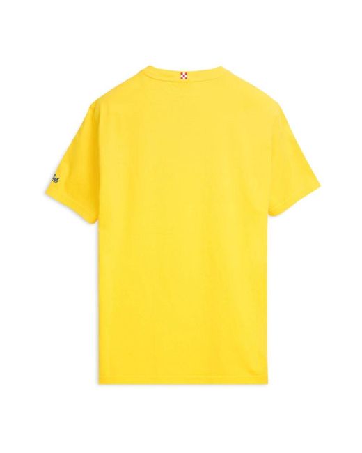 T-Shirts Mc2 Saint Barth de hombre de color Yellow