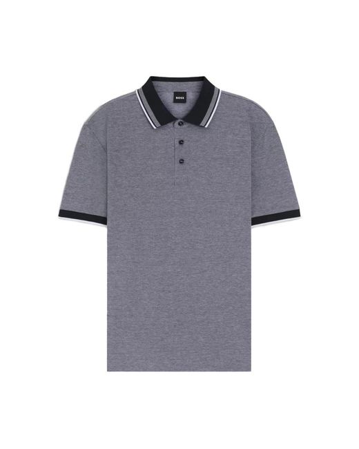 HUGO Gray Polo Shirts for men