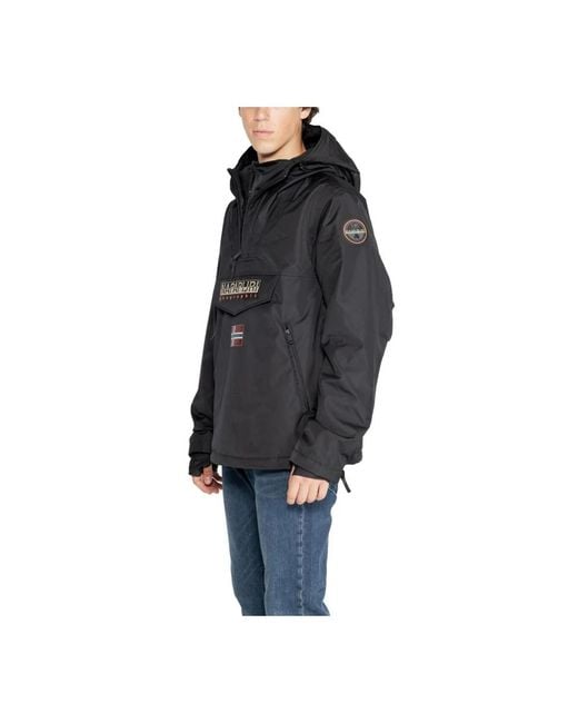 Light Jackets Napapijri de hombre de color Black