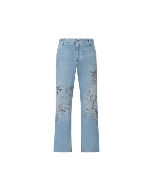 Amiri Blue Straight Jeans for men