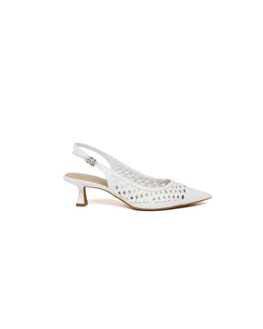 Michael Kors White Pumps
