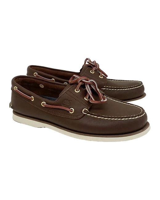 Timberland Klassischer Bootsschuh in Brown für Herren