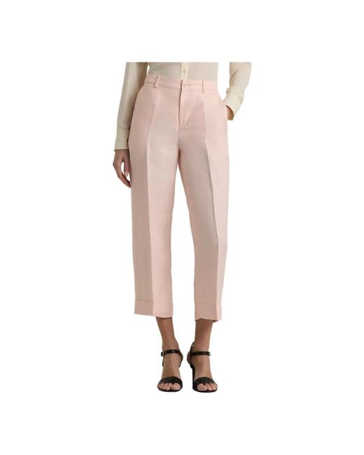 Ralph Lauren Pink Cropped Trousers
