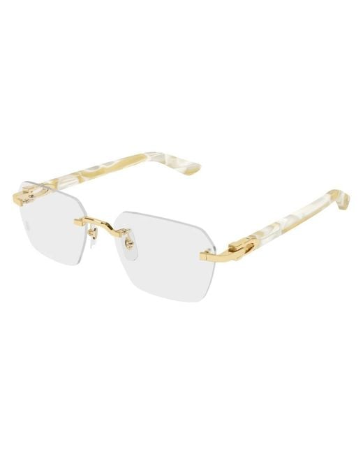 Cartier Metallic Sunglasses