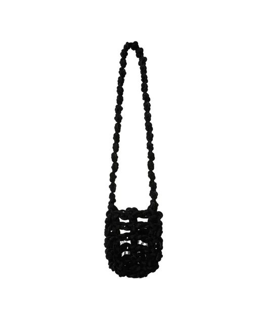 Kara Black Shoulder Bags
