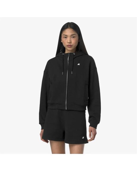 K-Way Black Zip-Throughs