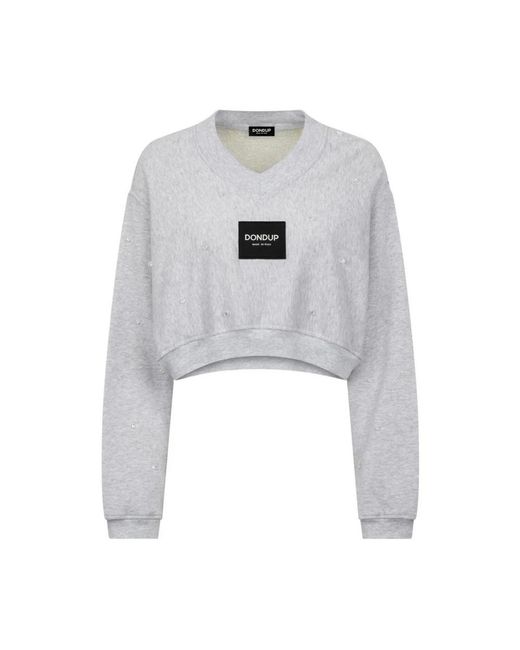 Dondup Gray Sweatshirts
